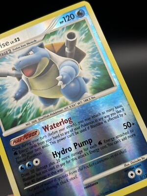 Blastoise Lv.52 2/132 Reverse Holo Rare Secret Wonders