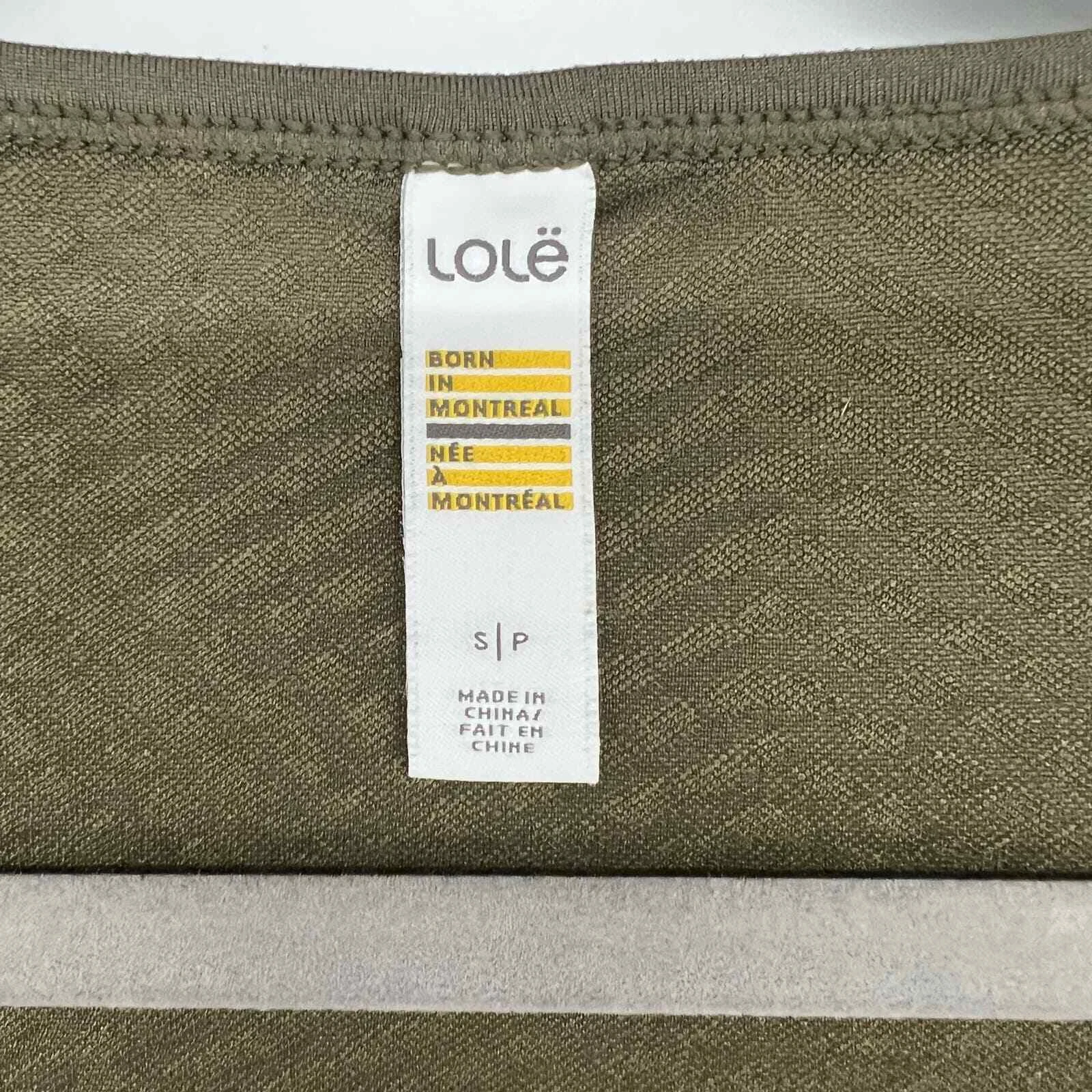 lole long sleeve pullover workout activewear shirt