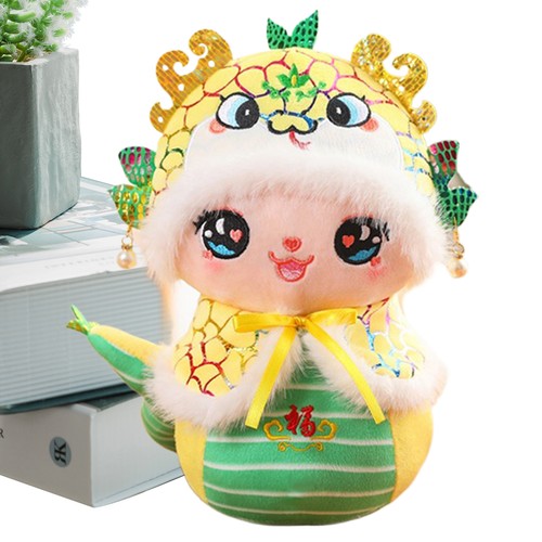 1pc Year of the Snake 2025 Snake Stuffed Animal 8.66Inch Plush Toy for New Year - Picture 4 of 15