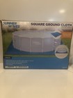 NEW Summer Waves Polygroup® Square Ground Cloth for 15ft Pools * Ships Today