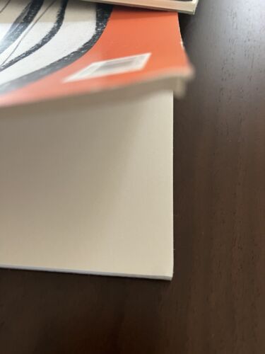 Set of 2 Heavy / Thick Cartridge /Acrylic Paper Pads, Large size, partially used - Picture 3 of 4