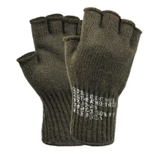 Fingerless Wool Gloves