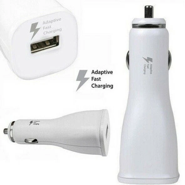 2-PACK Dual USB Fast Charging Car Charger Adapter for iPhone 5 6 7 8 X XS MAX - Image 2 of 2