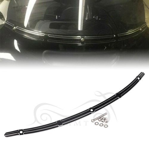 Carenado de murciélago negro moldura de parabrisas para Harley Tri Electra Street Glide FLHX - Imagen 3 de 14