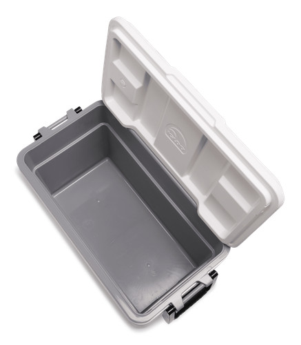 Portable 25 QT Marine Hard Sided Cooler Heavy Duty Outdoor Hard Cooler White - Picture 6 of 12