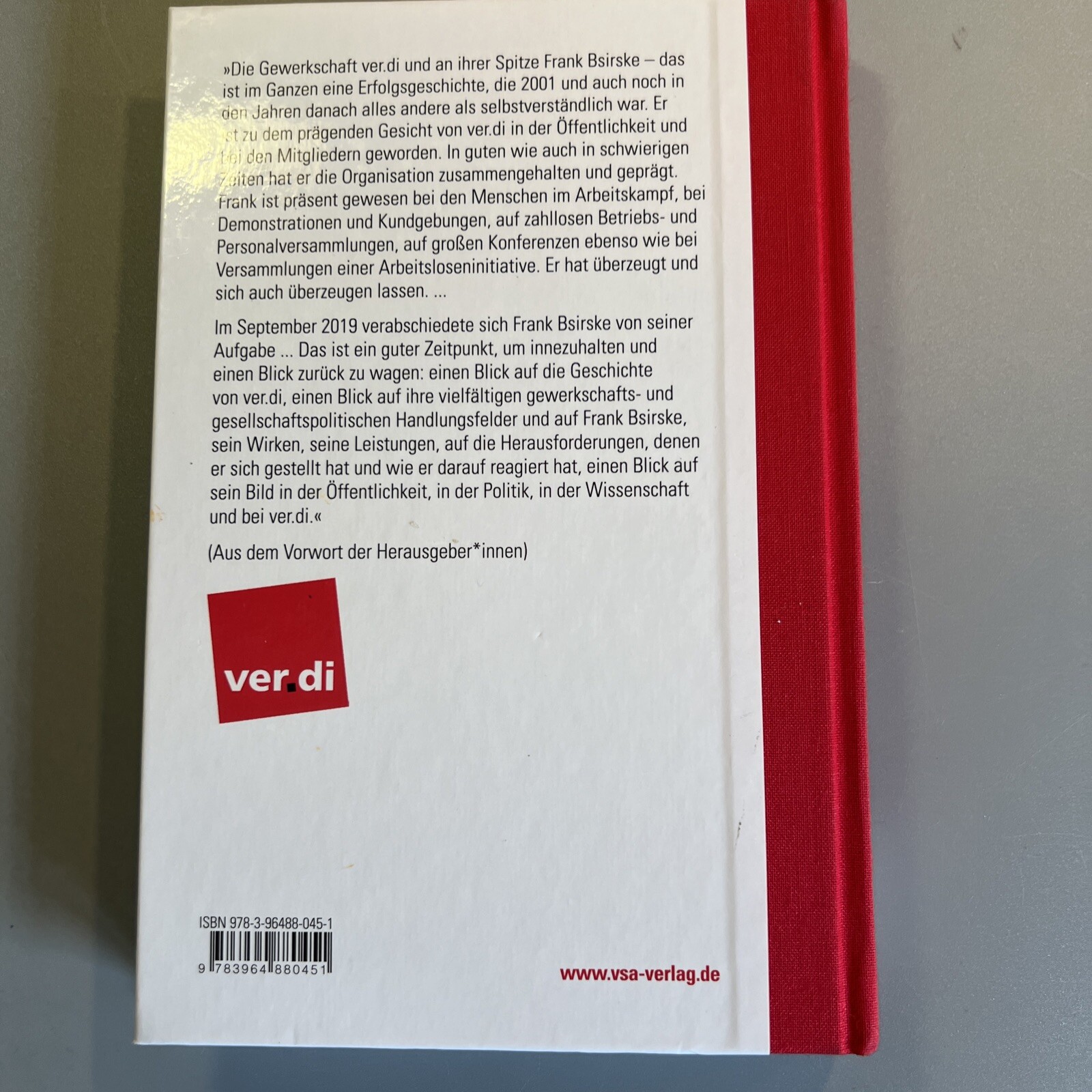 Thumbnail - Frank Bsirske Verdi Ver.di Überzeugt, Authentisch, Kämpferisch Dgb