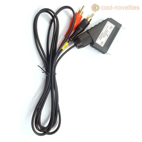 NINTENDO ENTERTAINMENT SYSTEM (NES) AV SCART VIDEO LEAD / CABLE - Picture 3 of 3