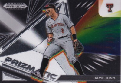2022 Prizm Draft Picks Jace Jung #PZ JJ Texas Tech PWE