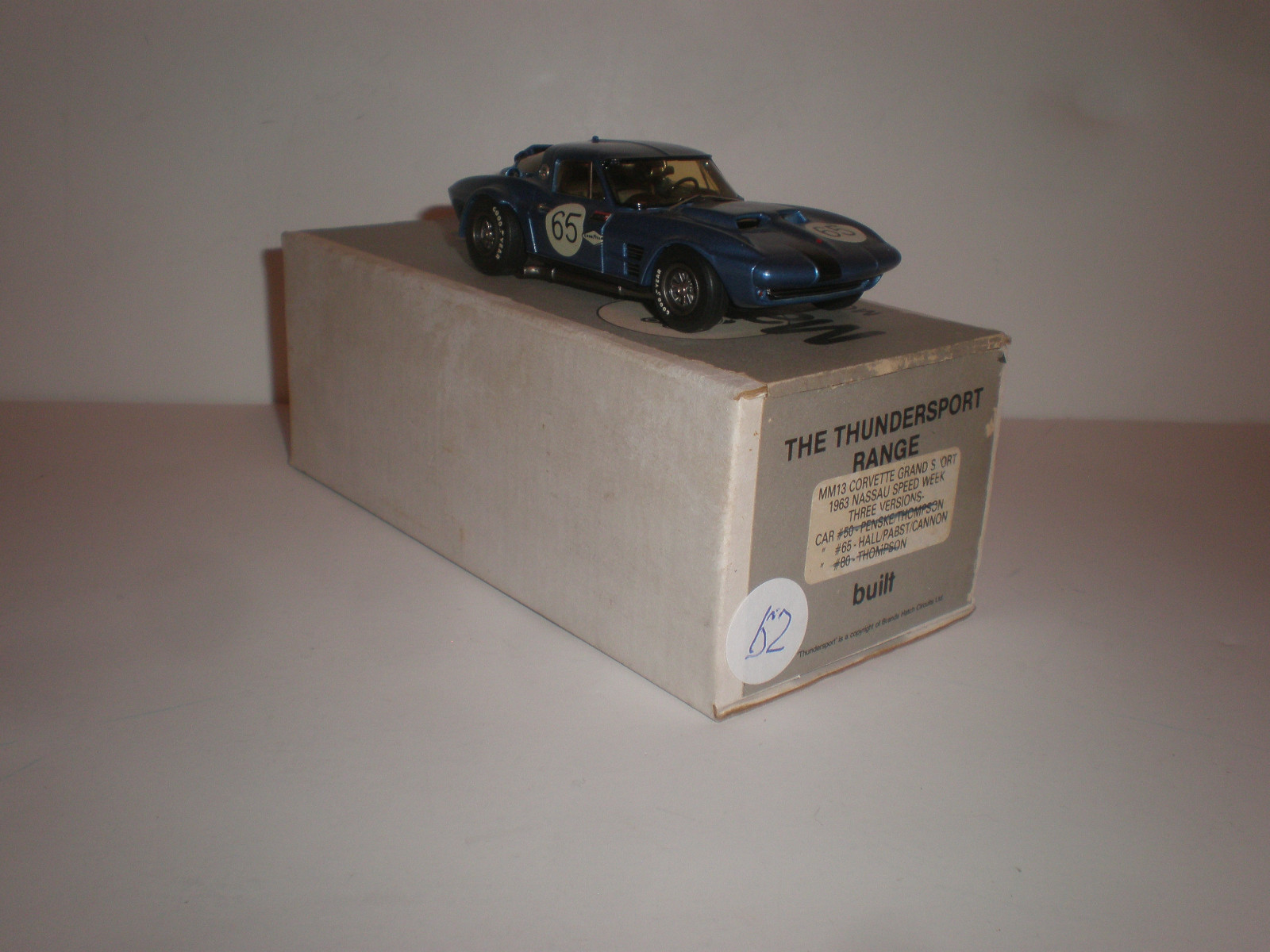 1 43 MM13 Corvette Grand Sport 1963 Nassau Speed Woche Car 65 Marsh Models 1 43 MM13 Corvette Grand Sport 1963 Nassau Speed Woche Car 65 Marsh Models