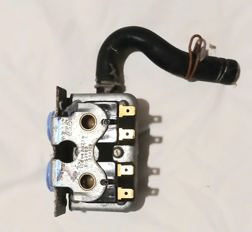 Kenmore Serie 80 110.82980120 Relés de entrada de agua caliente/fría con manguera/abrazaderas N-50 Foto 2 de 2