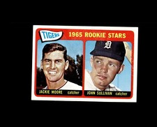 1965 Topps 593 Rookie Stars Jackie Moore/John Sullivan RC SP EX-MT #D1,358101