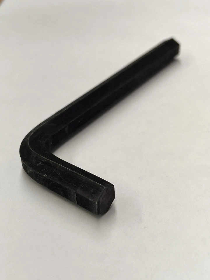 (2 pieces) 7/16 Short Arm L Hex Key Wrench 7/16x5-3/16" .4375 USA - Image 2 of 4