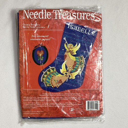 Kit de punto de cruz contado Needle Treasures Gloria Angel #08559  - Imagen 8 de 8