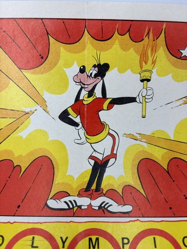 GOOFY HAS BEEN CHOSEN FOR THE 1972 OLYMPICS Disney Sunday Times Supplement Rare - Picture 2 of 11