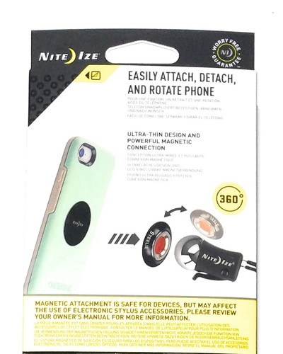 Kit de ventilación Nite Ize Steelie Orbiter - Soporte magnético para teléfono celular para ventilaciones de automóviles - Imagen 2 de 2