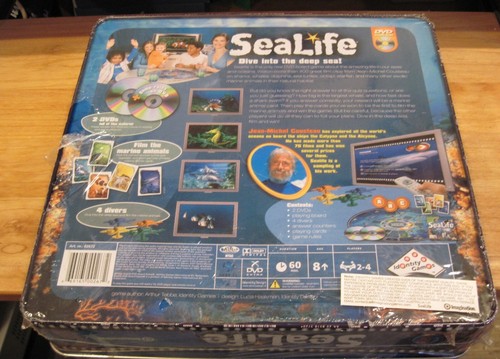 SeaLife DVD Board Game Jean-Michel Cousteau - NEW & SEALED - Picture 2 of 2