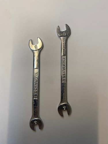 2 x Draper Expert Elora 156M Midget Open Ended Spanner Metric 4mm x 6mm - Picture 1 of 4
