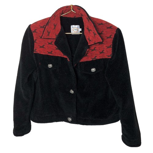 Annikki Karvinen Color Block Vintage Button Jacket, Size