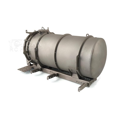 Metal Vacuum Tank For Tamiya DIY LESU 1/14 4x4 Transport Car Tractor RC Truck - Picture 11 of 12