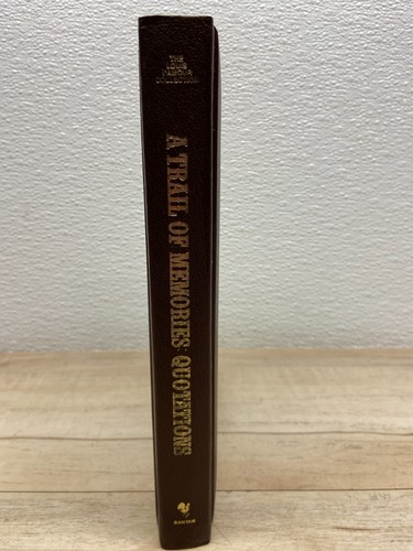 1988 Louis And Angelique L'Amour A Trai Of Memories Leatherette Hard Cover - Imagen 2 de 11