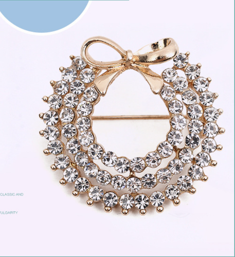  Mode Brosche Strass Kristall Diamant Hochzeit Pinsel Pin mit Geschenktüte UK - Bild 49 von 53