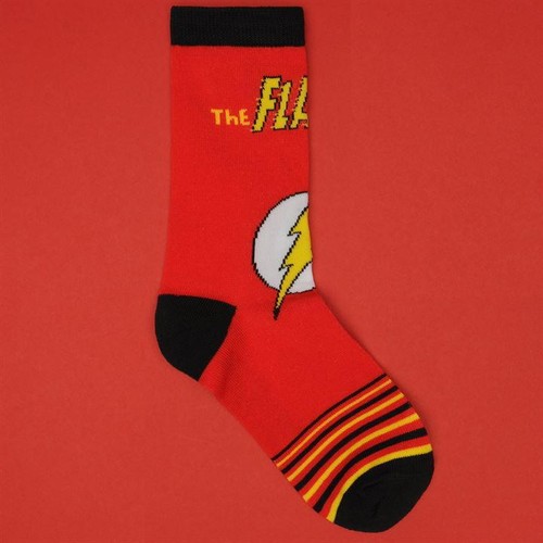Official DC Comics Crew Socks Kids Junior 3 Pack UK UK 1-6 EU 32-39 T262-1 - Picture 7 of 7