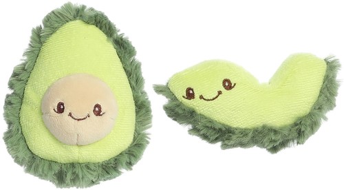 ebba - Precious Produce - Avocado Rattle & Crinkle Set Baby Stuffed Animal - Picture 1 of 5