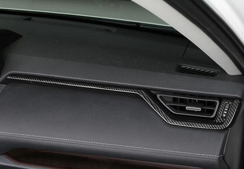 Carbon Fiber ABS Center Console Dashboard Strip Trim For Toyota RAV4 2019-2023 - Imagen 5 de 12