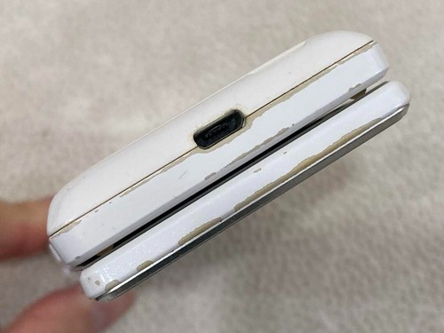 SHARP AQUOS KEITAI SH-06G White DOCOMO Android Flip Phone Tested Used - 第 4/10 張圖片