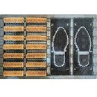 Heavy Duty Entrance Doormat Large Door Mat Coir & Rubber Steps Outdoor Non Slip