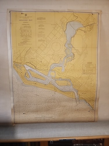 Newport California Chart #5108 1967 10th Ed - Picture 1 of 6