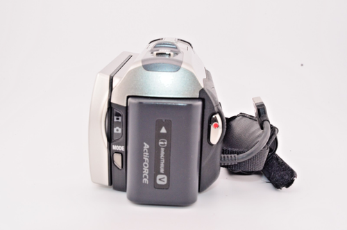 NEAR MINT SONY HDR-CX560V Handycam Digital Video Camera silver Tested Working - Picture 10 of 16