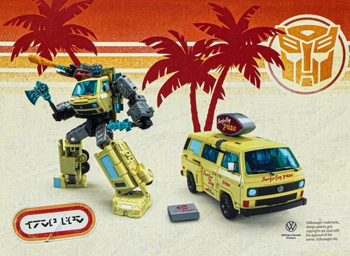 Transformers Code Red Stranger Things Collaborative Surfer Boy Pizza New In Hand - Picture 6 of 6