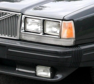 4x Scheinwerfer Volvo 740 744  745 GL Umrüstung US zu EU Umbau Umrüst H4 TÜV NEU