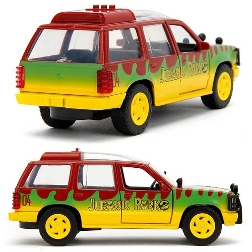Jada Hollywood Rides: Jurassic Park 30th Anniversary Ford Explorer 1/32 Scale - Picture 5 of 9
