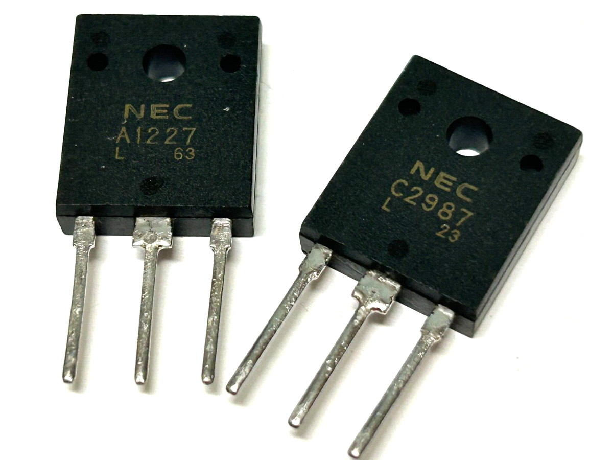 2SA1227+2SC2987 A1227/C2987 Silicon Transistor NEC TO-3PF | eBay