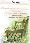 Nature's Sketchbook, GET WELL Card "As You Recover from Your Operation NS27-2