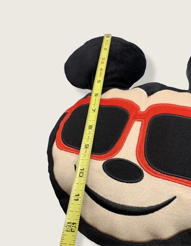 Disney Mickey Mouse Emoji Pillow Stuffed Plush Shades/Sun Glasses Red - Picture 4 of 6
