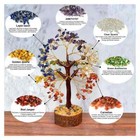 Natural Crystal Stone Seven Chakra Tree Healing Charged b