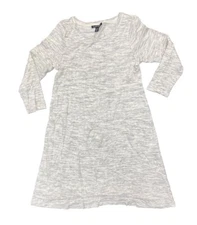 Hilary Radley Ladies 3/4 Sleeve French Terry Dress Oatmeal