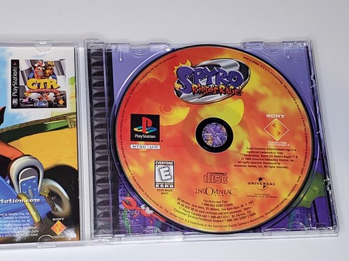De colección 1999 SPYRO THE DRAGON 2 Riptos Rage Sony PlayStation 1 PS1 juego completo - Imagen 6 de 13