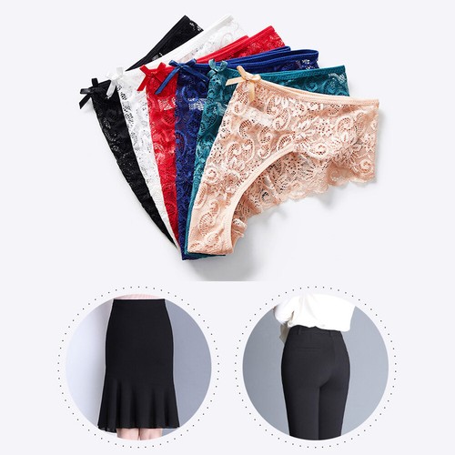 Women Sexy Lace Panties Knickers Lingerie Seamless Underwear G-string Briefs US - Picture 3 of 31