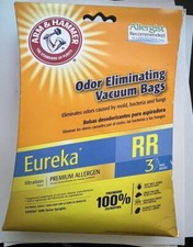 Eureka RR Vacuum Cleaner 3 Bags Arm & Hammer Odor Eliminating PREMIUM Allergen