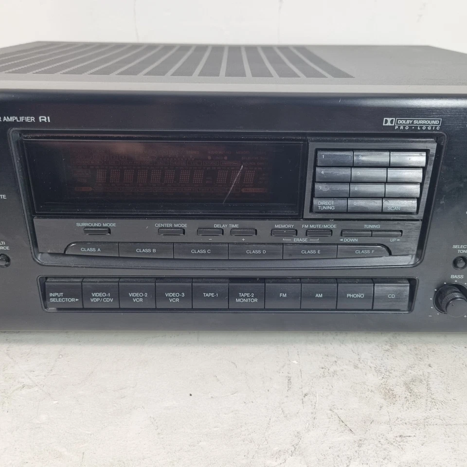 Onkyo TX-SV515PRO Vintage Hi-Fi Stereo, AV Control Tuner Amplifier Receiver - Image 3 of 4