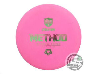 USED DiscMania Evolution EXO Hard Method 175g Pink Green Foil Midrange Golf Disc