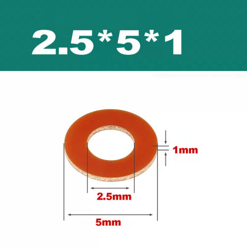 Guarnizione/lavatrice isolante circolare resistente alle alte temperature in bachelite M2-M12 - Foto 13 di 51