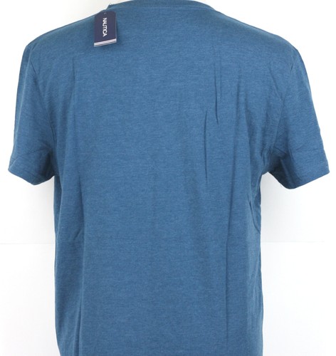 Nautica T-Shirt Crew Neck Vneck Short Sleeve with Logo S M L XL 2XL 3XL - Picture 61 of 157