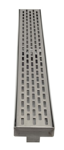 ALFI brand ABLD36C 36" Stainless Steel Linear Shower Drain with Groove Holes - Picture 6 of 30