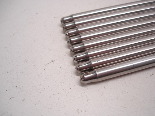 8 NASCAR SB2.2 PUSHRODS 9.300" x 3/8" MAIN x 5/16" TIPS CV PRODUCTS TREND #147 - Picture 3 of 4
