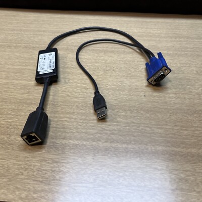 USB KVM POD Cable for Dell Server  Part 520-294-504 PLX1-4307